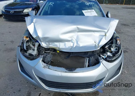 2016 Hyundai Elantra Se z USA, uszkodzony, nr VIN 5NPDH4AE9GH748402